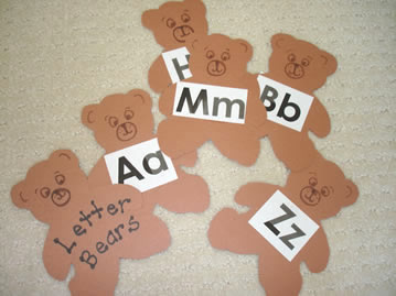Letter Bears